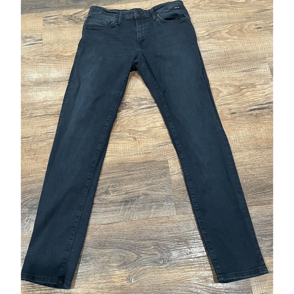Mavi Jeans Mens 33x32 Jake Slim Leg Blue Dark Wash Faded Stretch Denim‎